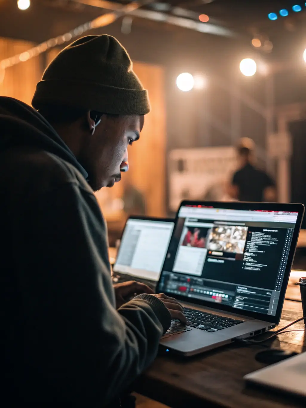 A website interface showcasing enhanced user experience through AI-driven personalization, with elements like dynamic content and recommendations, reflecting PixelForge's website enhancement capabilities.