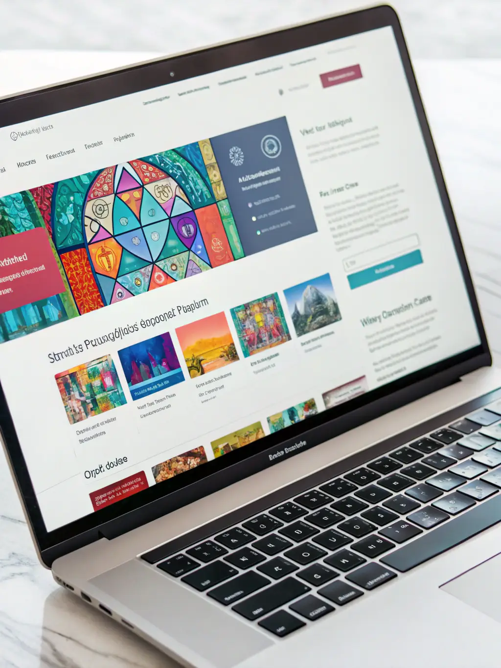 A website wireframe illustration transforming into a fully developed website, highlighting the transition from concept to a functional online platform.