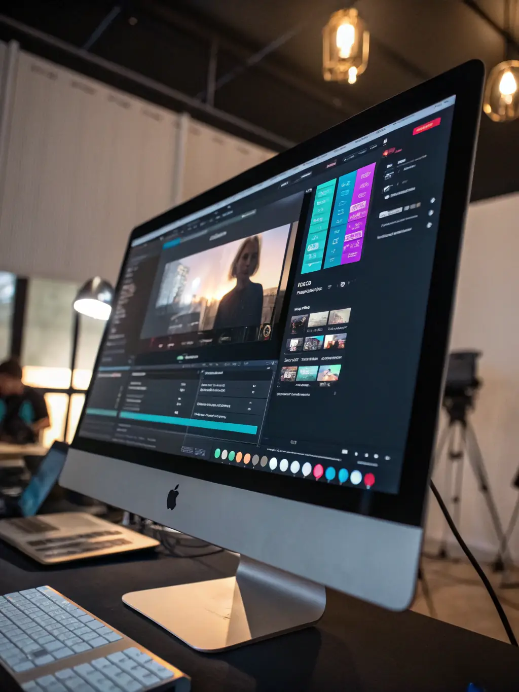 A clean, modern landing page design optimized for conversions, showcasing PixelForge's ability to create high-performing landing pages.