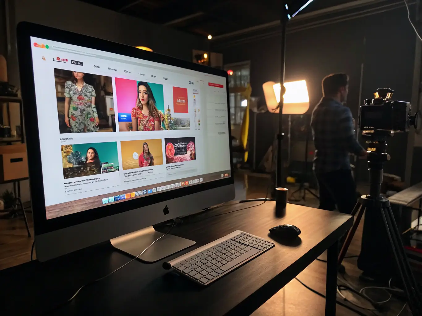 A clean, modern e-commerce website design showcasing various product categories with clear navigation and a prominent search bar, emphasizing user-friendly interface and visual appeal.